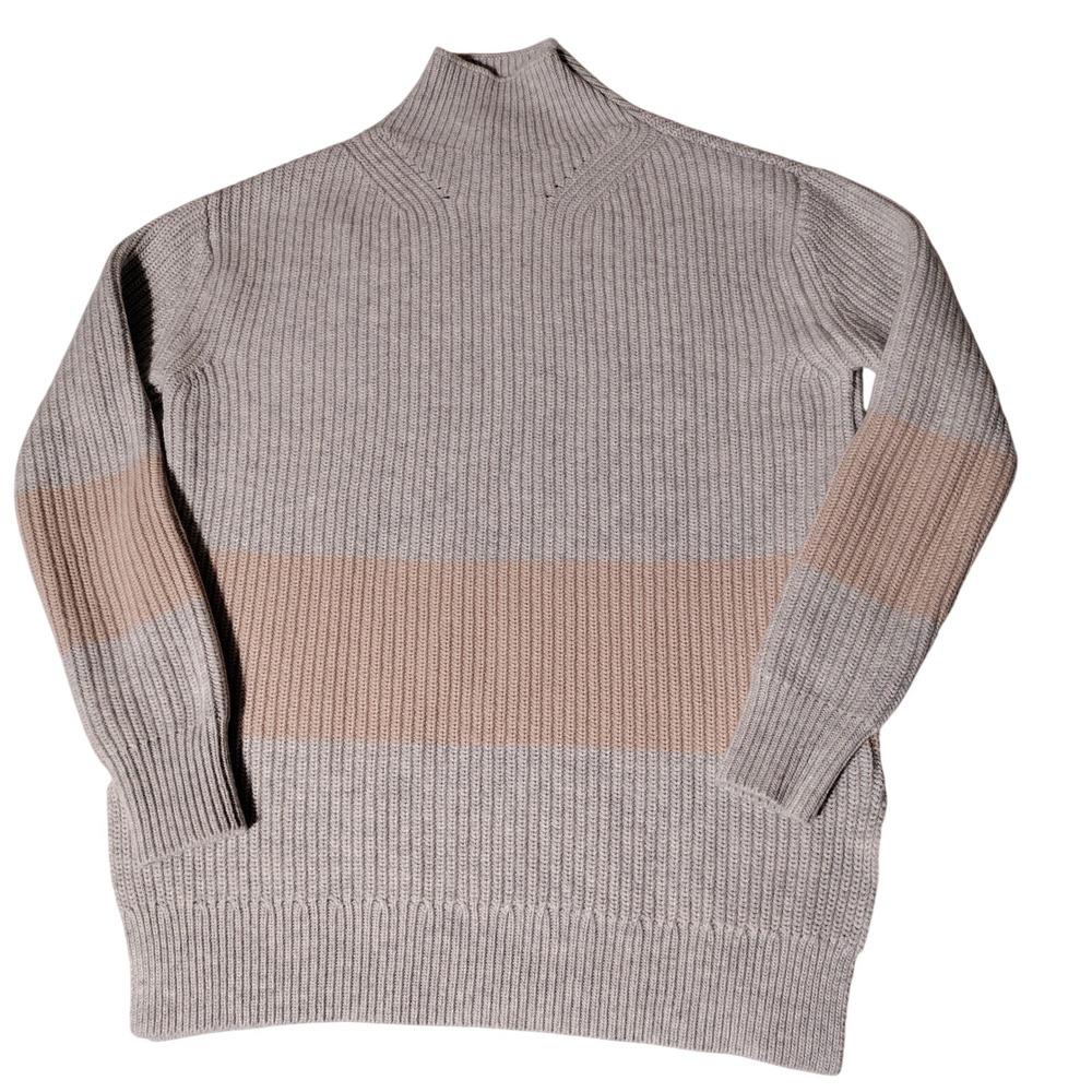 Tuckernuck Heather Broadway Striped Womens XS Wool Blend Sweater